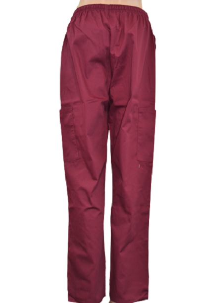 P101: Comfortable Fit Pants (Burgundy)